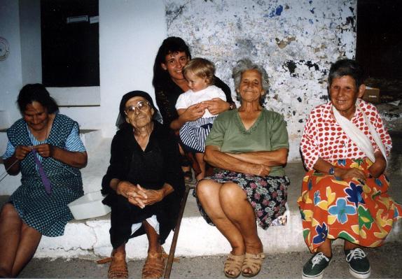 women of Sao Marcos da Serra, Algarve, Portugal